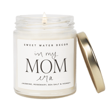 Load image into Gallery viewer, In My Mom Era Soy Candle - Clear Jar - 9 oz (Wildflowers and Salt)