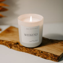 Load image into Gallery viewer, Weekend Soy Candle - Tan Matte Jar - 15 oz