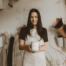 Load image into Gallery viewer, Flower Shop Soy Candle - Tan Matte Jar - 15 oz