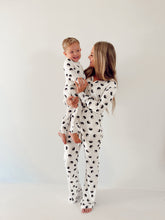 Load image into Gallery viewer, Black & White Yin Yang | Women's Bamboo Pajamas