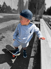 Load image into Gallery viewer, Grey Acid Wash Sweatshirt