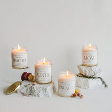 Load image into Gallery viewer, In My Mom Era Soy Candle - Clear Jar - 9 oz (Wildflowers and Salt)