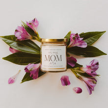 Load image into Gallery viewer, In My Mom Era Soy Candle - Clear Jar - 9 oz (Wildflowers and Salt)