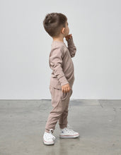 Load image into Gallery viewer, Long Sleeve Ribbed Tee - Mushroom