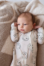 Load image into Gallery viewer, Bamboo Zip Pajama | Green Smiles