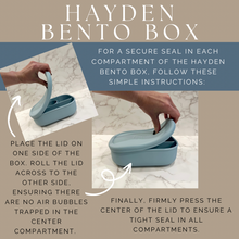 Load image into Gallery viewer, Hayden Bento Box - Checkered