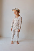 Load image into Gallery viewer, Bamboo Two Piece Pajamas | Green Smiles