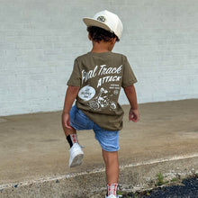 Load image into Gallery viewer, FINAL TRACK ATTACK TEE - MILITARY GREEN