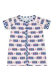 Load image into Gallery viewer, Bamboo Shorty Romper | USA