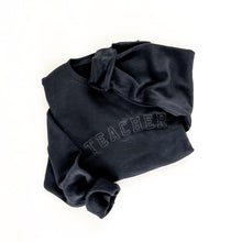 Load image into Gallery viewer, Teacher Crewneck Sweatshirt - Embroidered Varsity Design