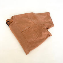 Load image into Gallery viewer, Mama Embroidered Adult Pocket Acid Wash Tee - Autumn