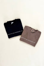 Load image into Gallery viewer, Put It On My Husband's Tab Embroidered T-Shirt