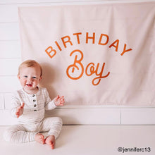 Load image into Gallery viewer, Birthday Boy Banner