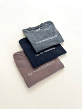 Load image into Gallery viewer, Late For Something Embroidered T-Shirt