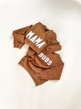 Load image into Gallery viewer, Bubs Chenille Child Waffle Sleeve Crewneck - Faded Autumn