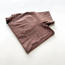 Load image into Gallery viewer, Mama Embroidered Adult Pocket Acid Wash Tee - Toffee
