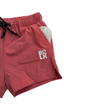 Load image into Gallery viewer, Salmon + Neon Trops Hybrid Shorts