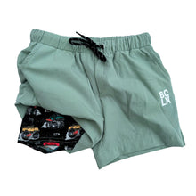 Load image into Gallery viewer, Ice + Monster Trucks Hybrid Shorts