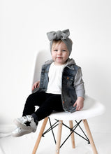 Load image into Gallery viewer, Hooded Denim Jacket - Grey