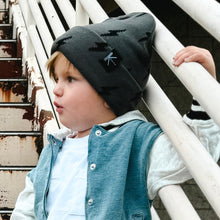 Load image into Gallery viewer, Charcoal Bolt Beanie