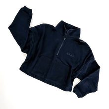 Load image into Gallery viewer, Mama On Trend Tonal Quarter Zip