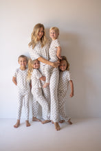 Load image into Gallery viewer, Women's Boxy Tee Lounge Set | Checkerboard