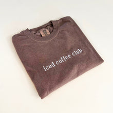 Load image into Gallery viewer, Iced Coffee Club Embroidered T-Shirt