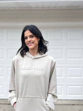 Load image into Gallery viewer, Lala + Cruz x Bay Co Silky Embossed Hoodie