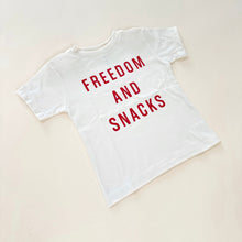 Load image into Gallery viewer, Freedom and Snacks Vintage Child Tee