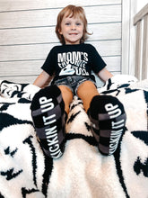 Load image into Gallery viewer, Black + Gray Checker