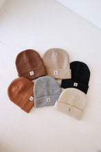 Load image into Gallery viewer, ff Knit Beanie | Taupe