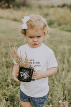 Load image into Gallery viewer, My Mama Needs Coffee + Jesus Tee