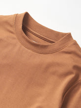 Load image into Gallery viewer, Oversized Bamboo Tee - Chestnut