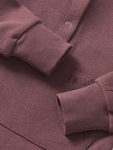 Load image into Gallery viewer, Waffle Romper - Huckleberry