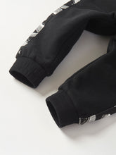 Load image into Gallery viewer, Brush Stroke Sweatpant - Black