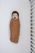 Load image into Gallery viewer, Rust Bamboo Stretch Swaddle
