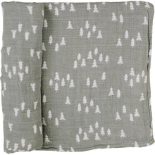 Load image into Gallery viewer, Pines Muslin Swaddle Blanket