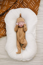 Load image into Gallery viewer, Mustard Bamboo Newborn Knot Hat