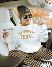 Load image into Gallery viewer, Raising Em' Feral Pullover