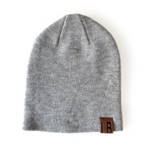 Load image into Gallery viewer, Grey Knit Beanie