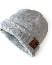 Load image into Gallery viewer, Grey Knit Beanie