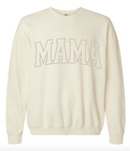 Load image into Gallery viewer, Mama Varsity Pullover - Comfort Colors