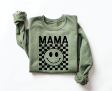 Load image into Gallery viewer, NEW COLORS - Mama Checkered Sweatshirt
