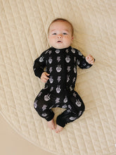 Load image into Gallery viewer, Bamboo Zip Romper | Skelly Vibes