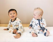 Load image into Gallery viewer, Boo Crew Bamboo Zippy Romper