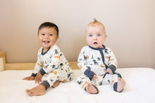 Load image into Gallery viewer, Boo Crew Bamboo Zippy Romper