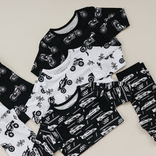 Load image into Gallery viewer, Bamboo Two Piece Set | Born to Ride Black