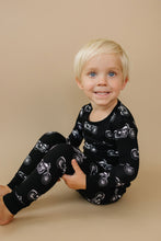 Load image into Gallery viewer, Bamboo Two Piece Set | Born to Ride Black