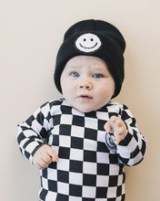 Load image into Gallery viewer, Checkered Smiley Lounge Set | Black