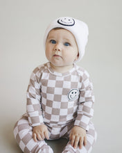 Load image into Gallery viewer, Checkered Smiley Lounge Set | Latte